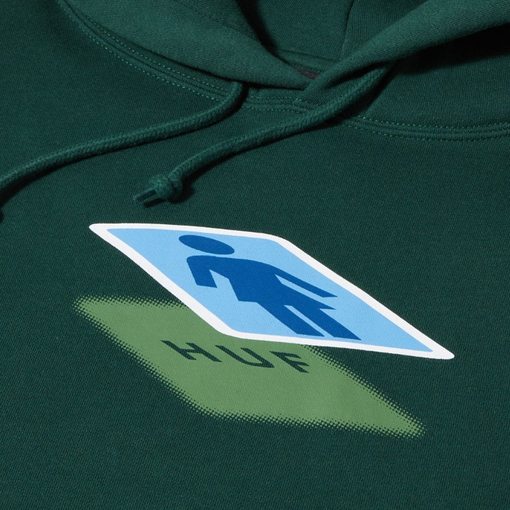 x Crailtap Shadow Hoodie - Forest Green