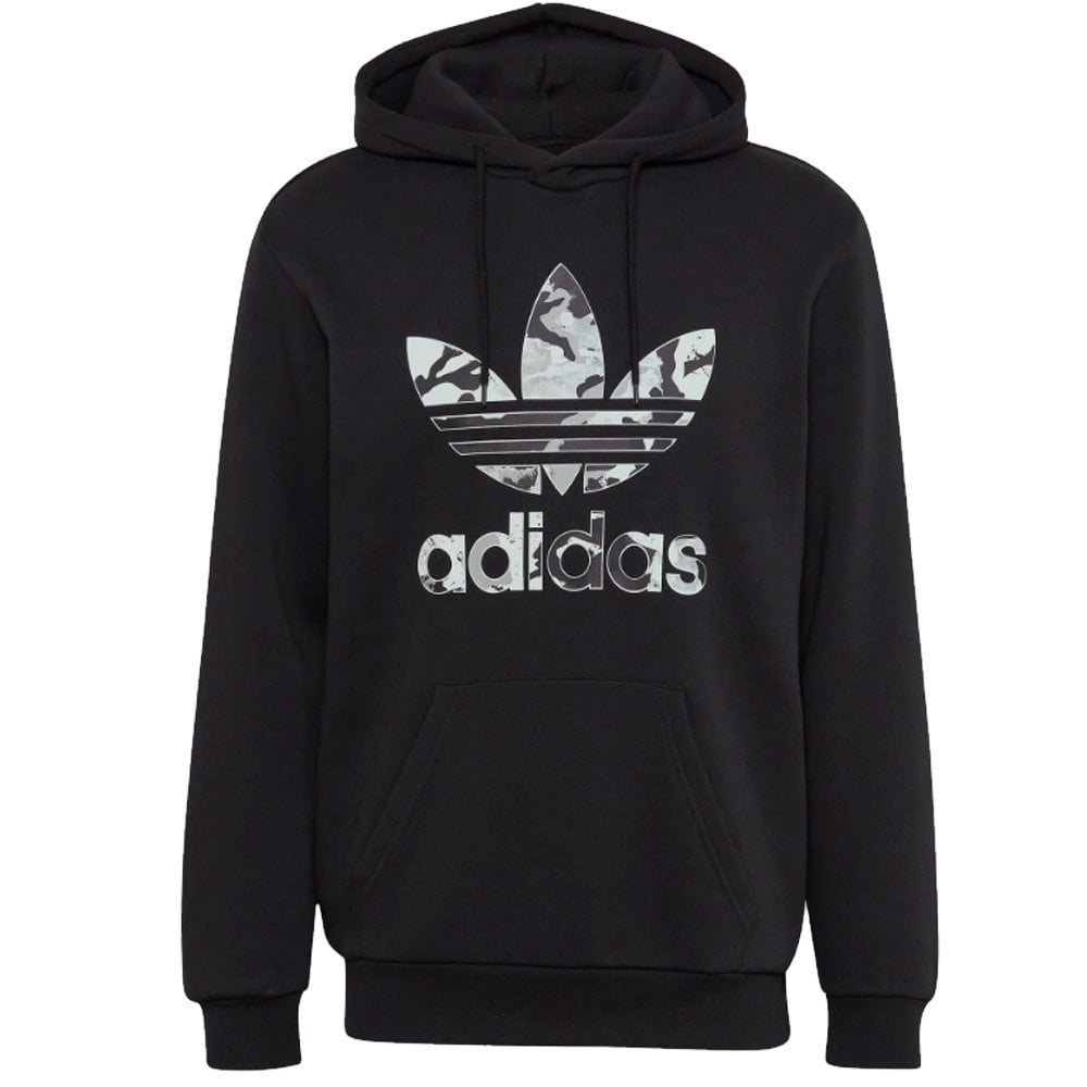 Camo Infill Hoodie - Black