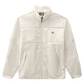 Red Chute Sherpa Zip Through - Ecru