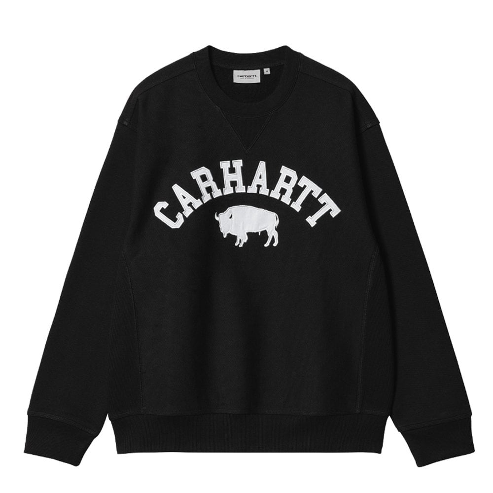 Locker Sweatshirt - Black/White