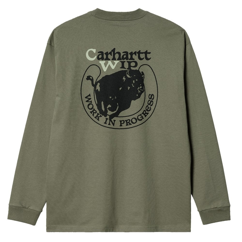 Buffalo Long Sleeve T-Shirt - Salvia
