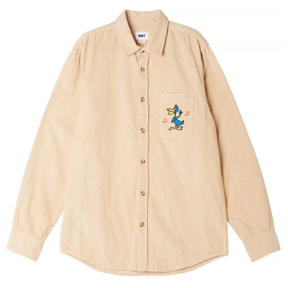 Richard Woven Shirt - Irish Cream