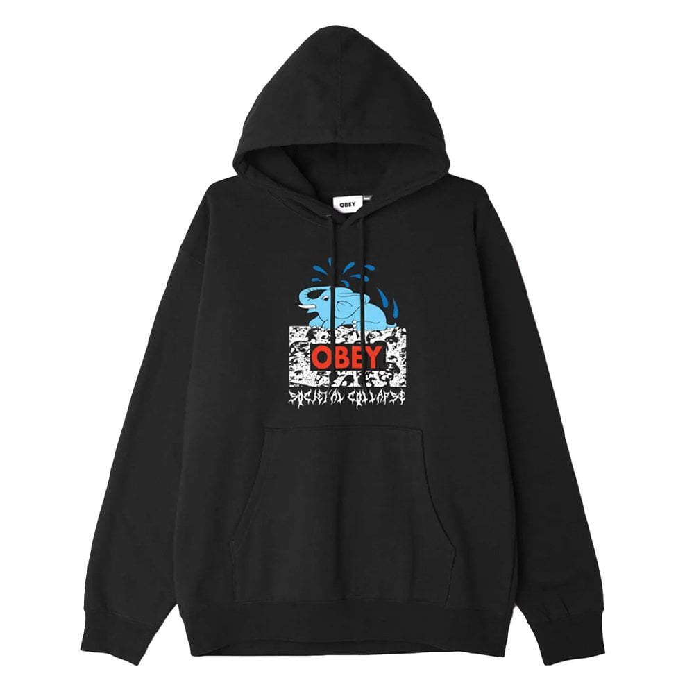 Societal Collapse Hood - Black