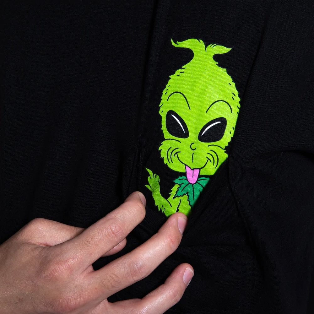 Bah Humbug Pocket Tee - Black