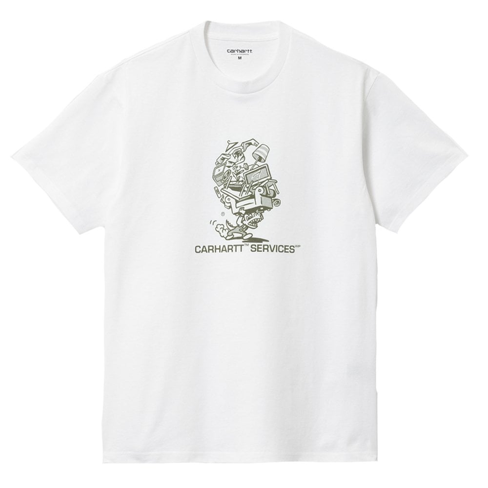 Moving Service T-Shirt - White