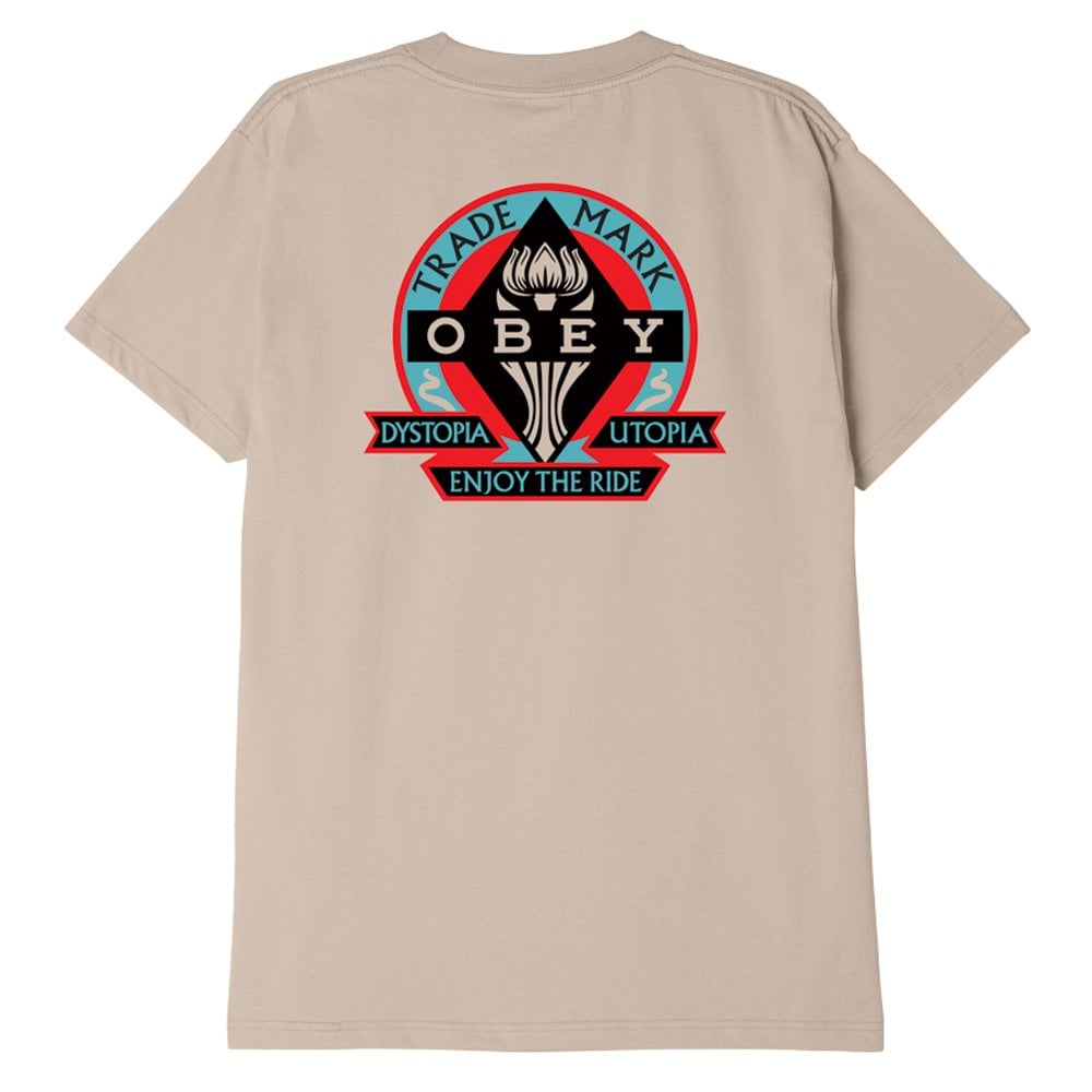 Dystopia / Utopia Classic T-Shirt - Sand