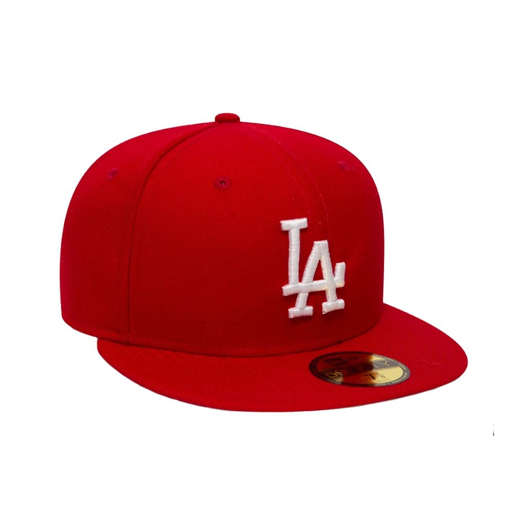 LA Dodgers 59FIFTY Cap - Scar/Wht