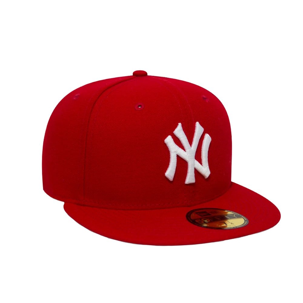 New York Yankees 59FIFTY Cap - Scar/Wht