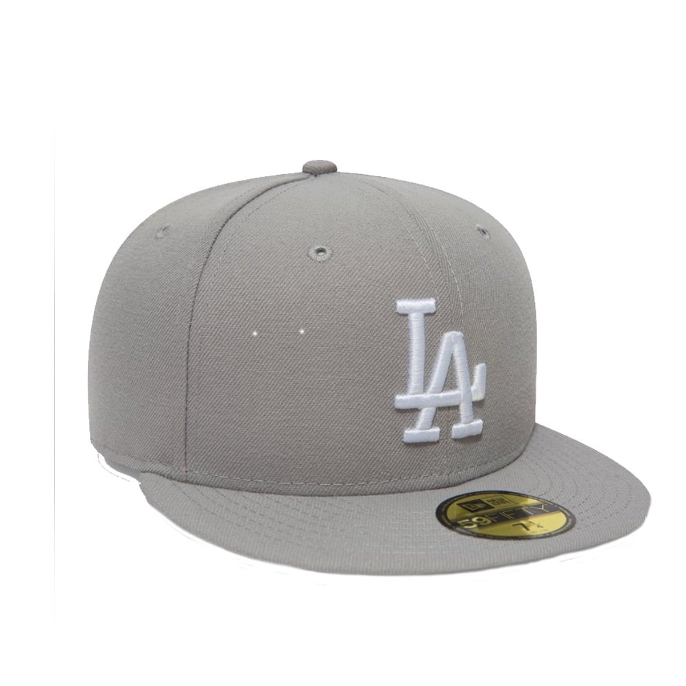 LA Dodgers 59FIFTY Cap - Grey/White