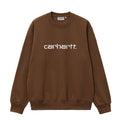 Carhartt Sweatshirt - Tamarind/Wht