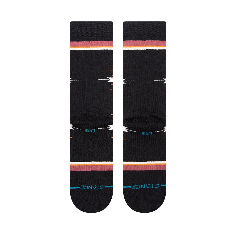 Cloaked Crew Socks - Washed Black
