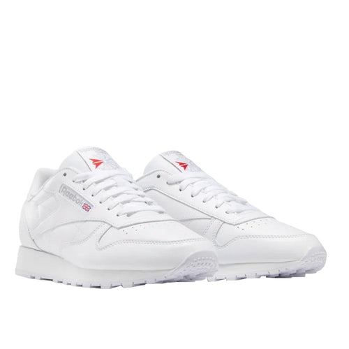 Classic Leather - Wht/Wht/Gry