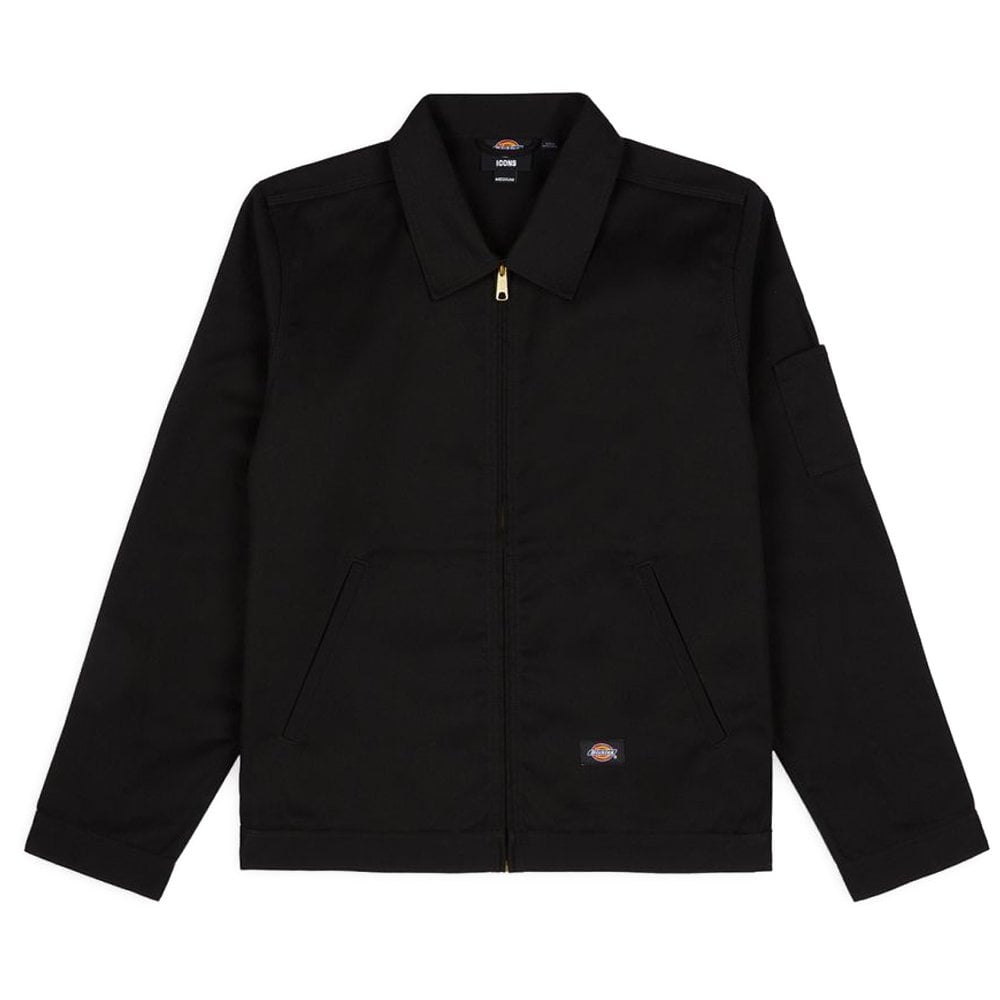Unlined Eisenhower Jacket - Black