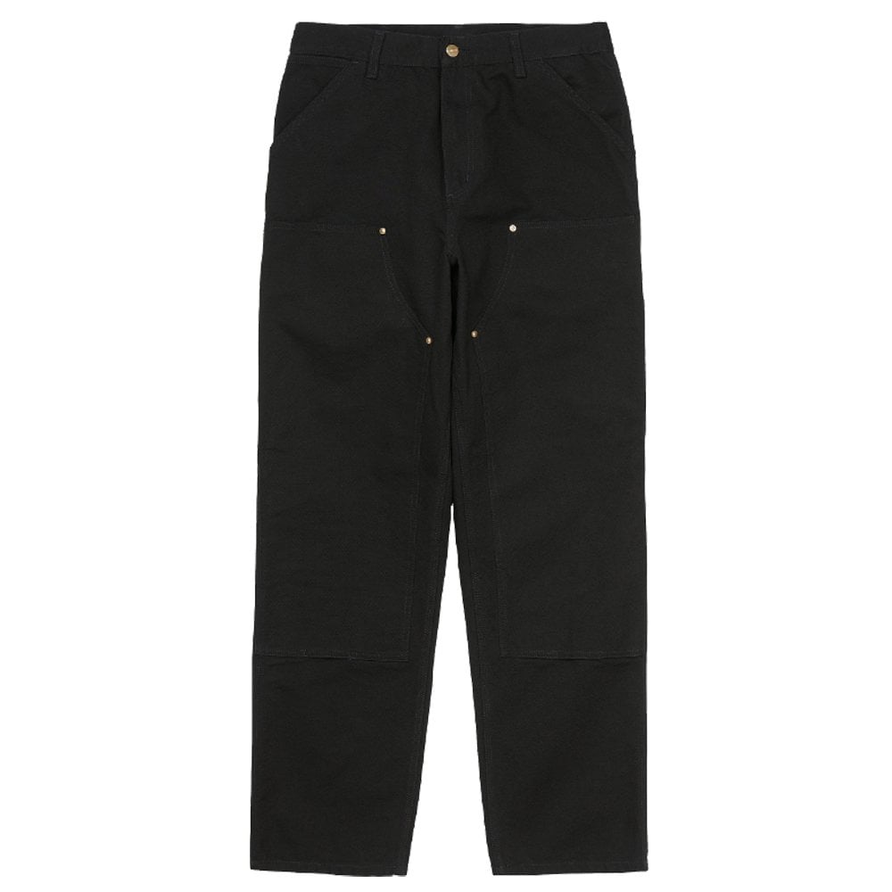 Double Knee Pant - Black Rinsed