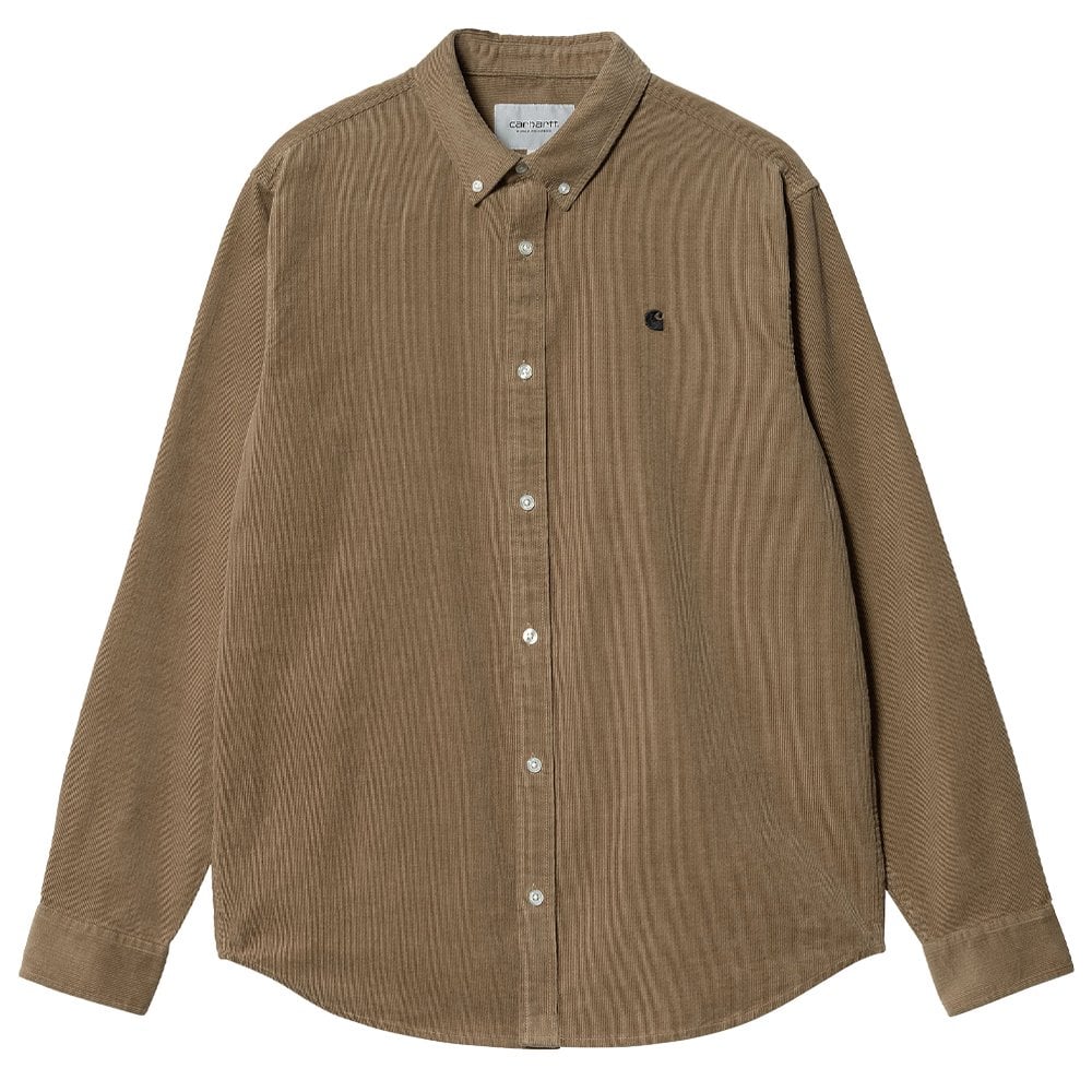 Madison Fine Cord Shirt - Buffalo/Blk
