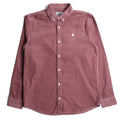 Madison Fine Cord Shirt - Lupinus/Wht