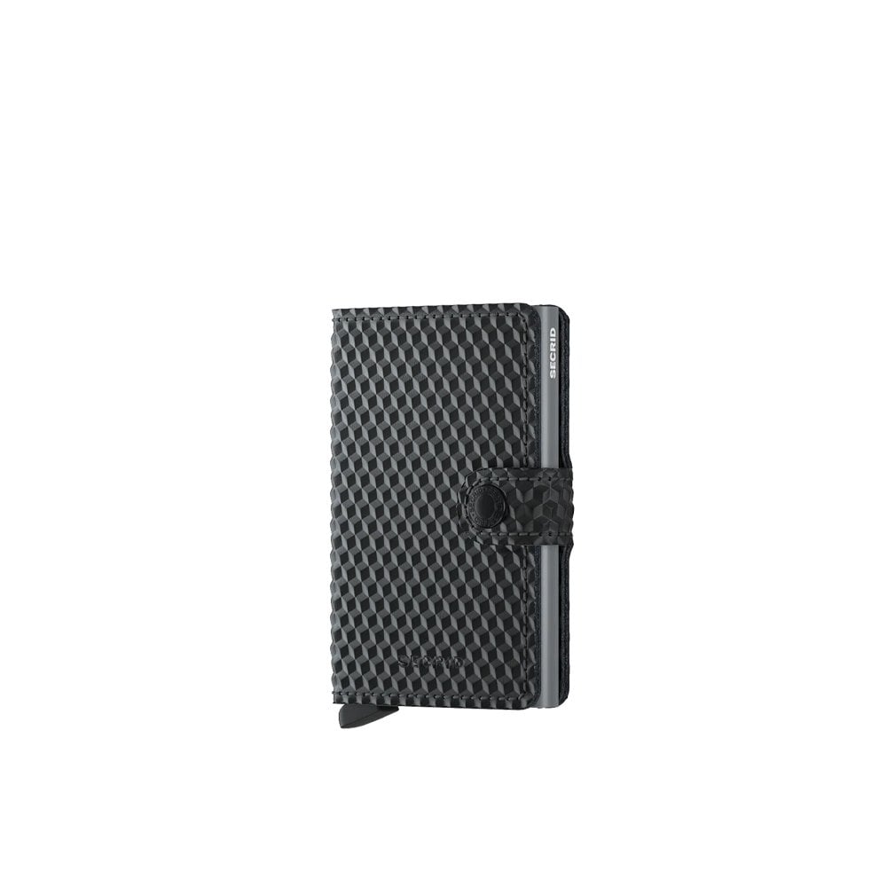 Mini Wallet Cubic - Black