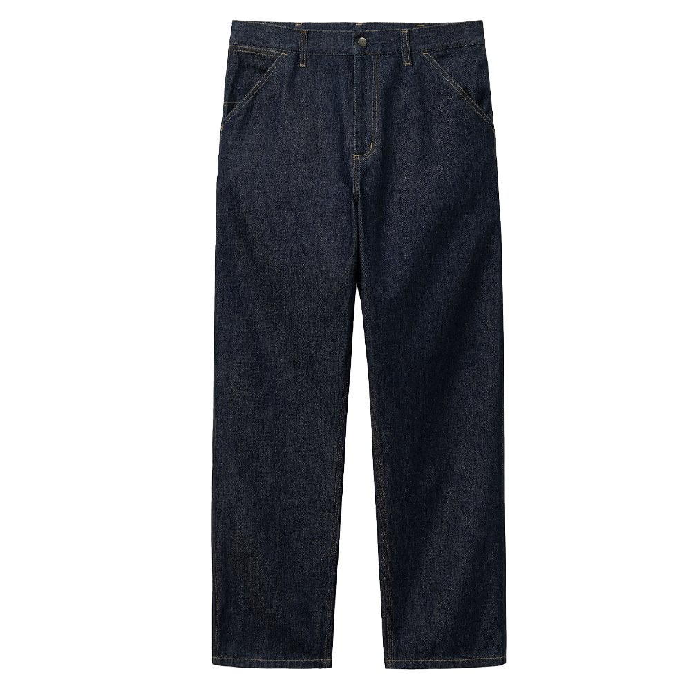 Single Knee Pant - Blue Rinsed