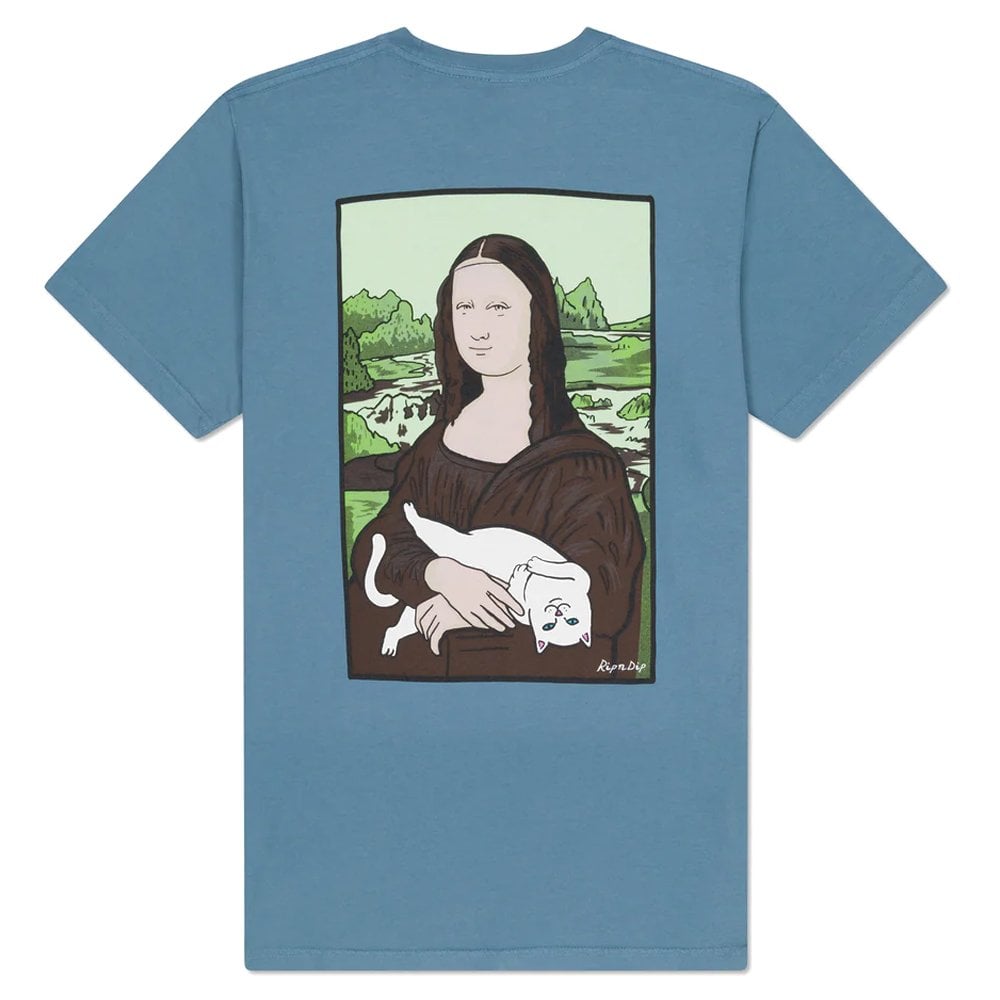 Nermal Lisa Pocket T-Shirt - Slate