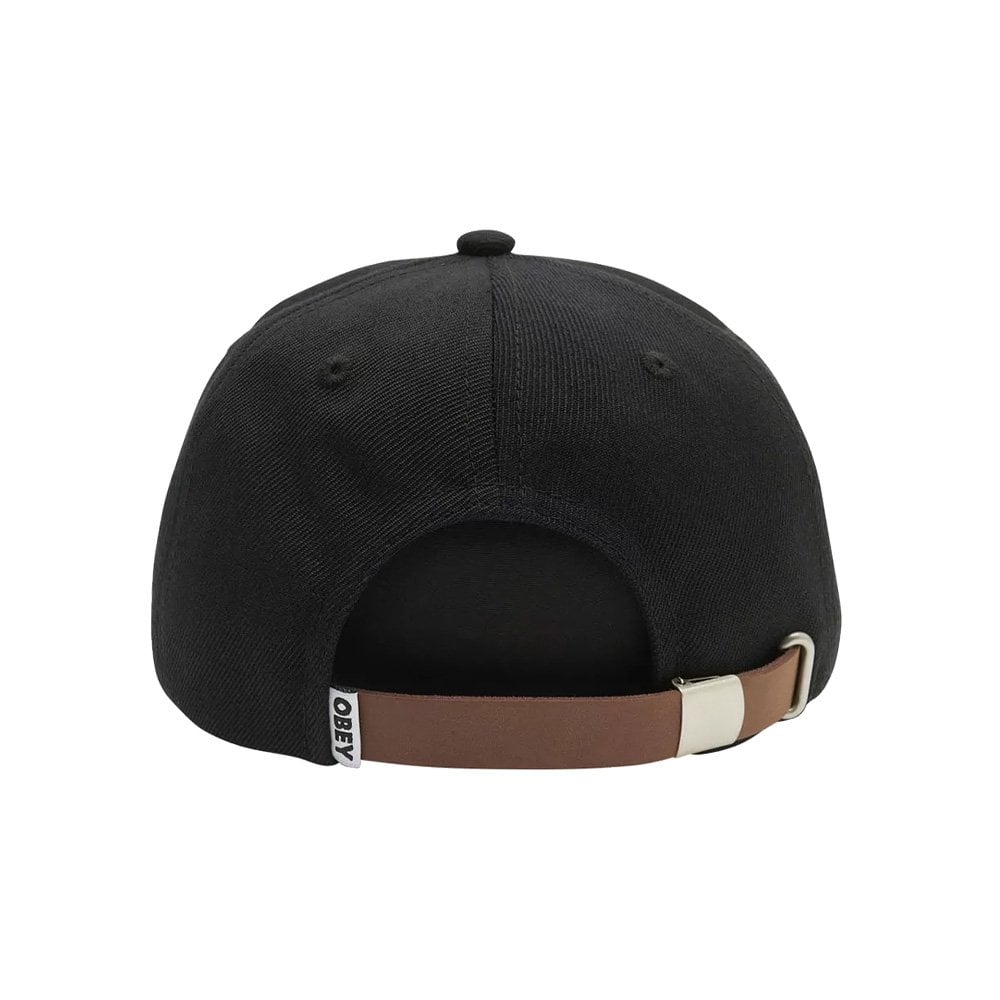 Basque 6 Panel - Black