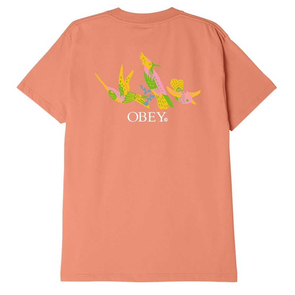 Spring Birds Classic T-Shirt - Citrus