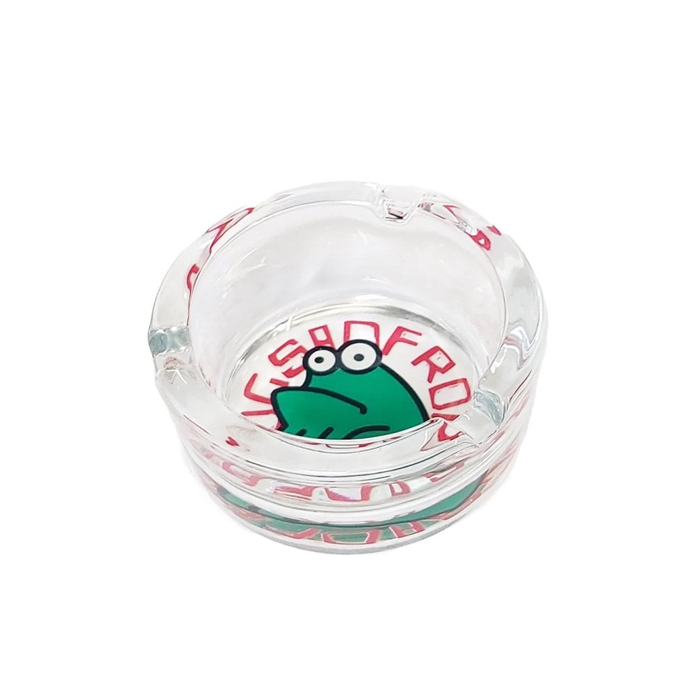 Sticker Glass Ashtray - O/C