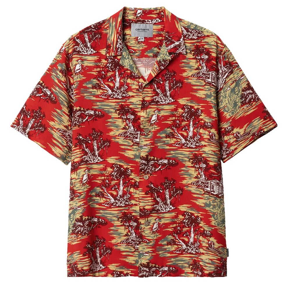 Bayou Shirt - Red Sunset