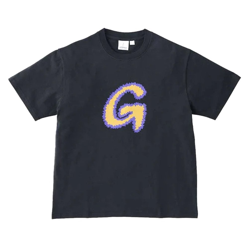 Fuzzy G-Logo T-Shirt - Vintage Blk