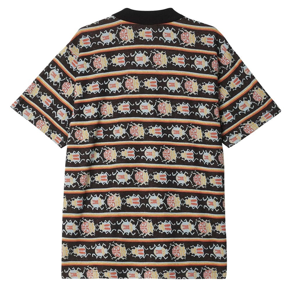 Bugs Jacquard Polo Shirt - Black/Multi