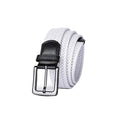 Plain Woven Belt - White