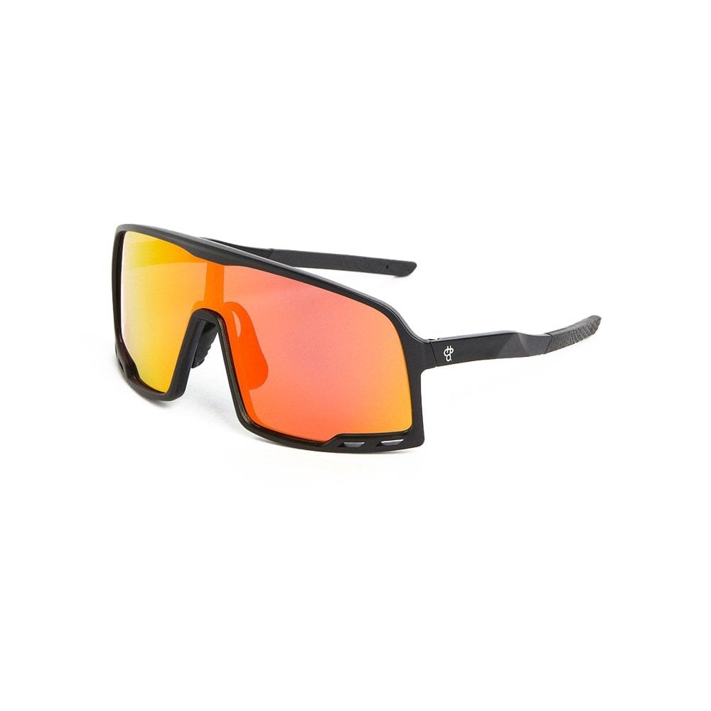 Henrik Sunglasses - Black/Orange