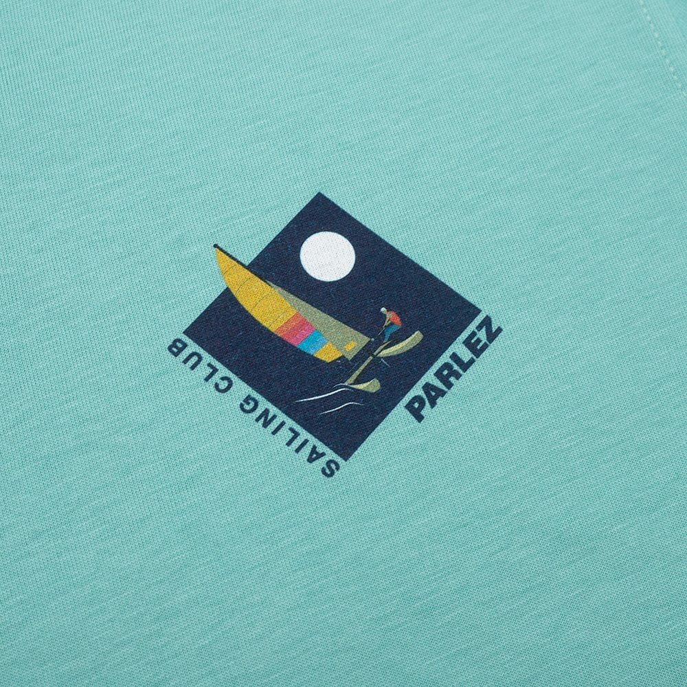 Heel T-Shirt  - Dusty Aqua
