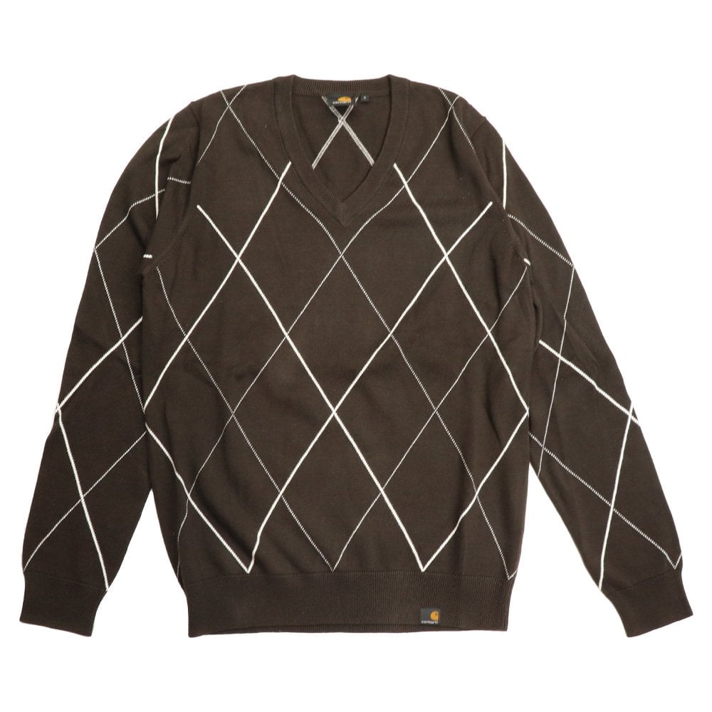 Starsky V-Neck Sweatshirt - Tobacco