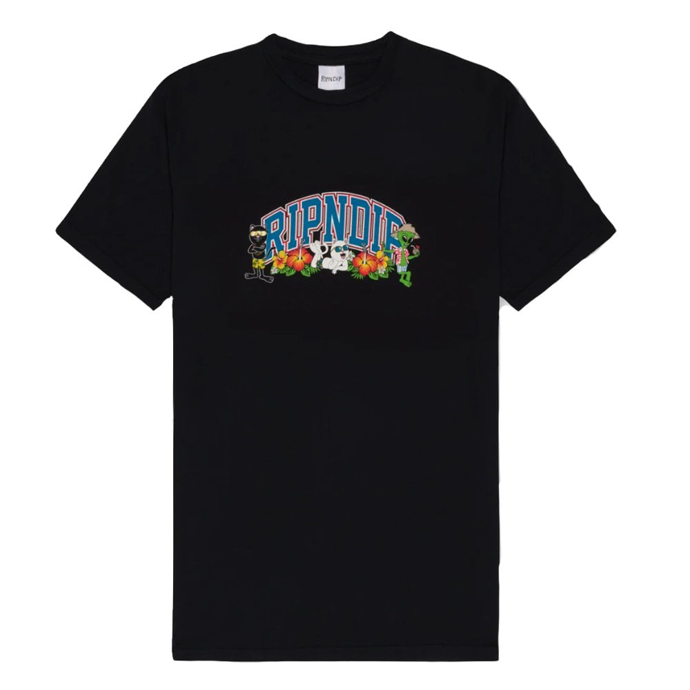 Summer Friends T-Shirt  - Black