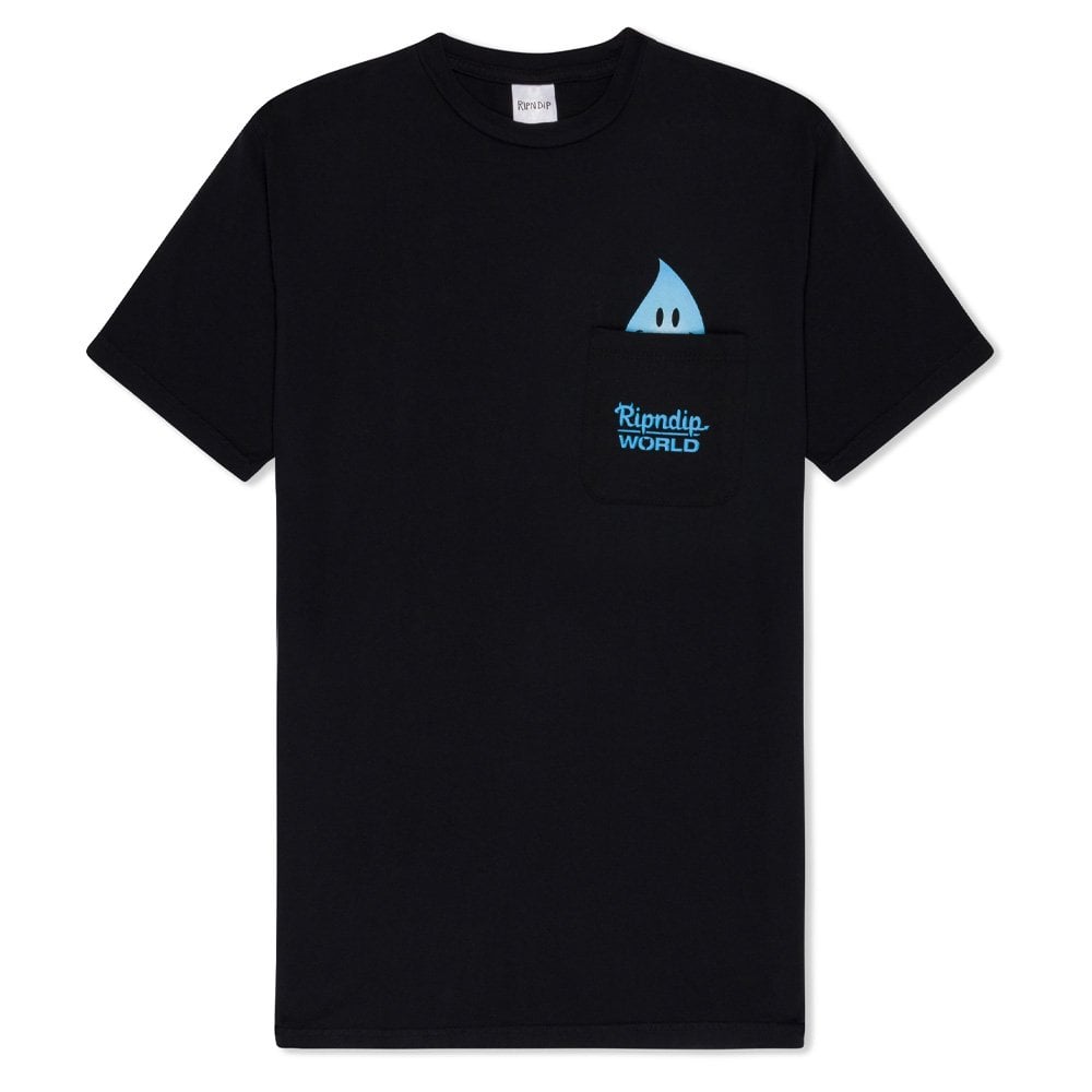 F U Wet Willy Pocket T-Shirt - Vintage Blk