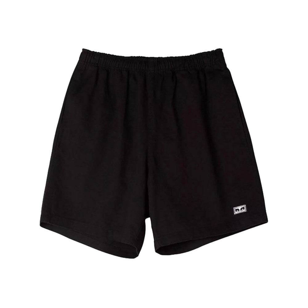 Easy Relaxed Twill Short - Black