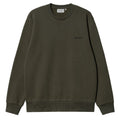 Script Embroidery Sweatshirt - Cypress/Blk