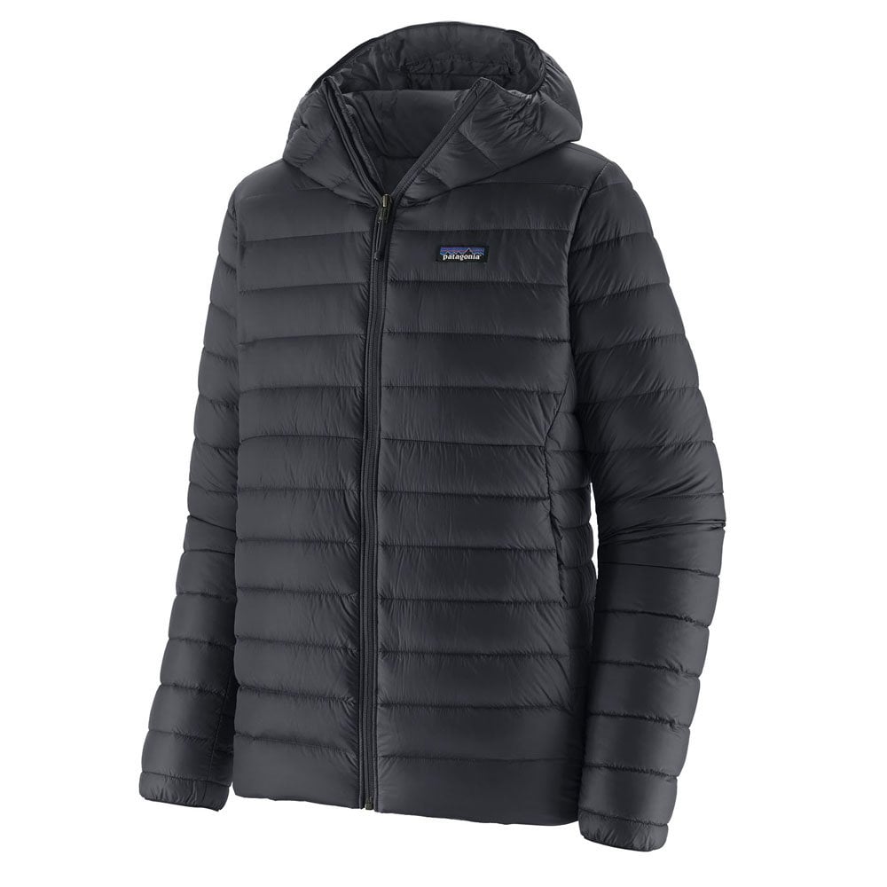Down Sweater Hoody - Black