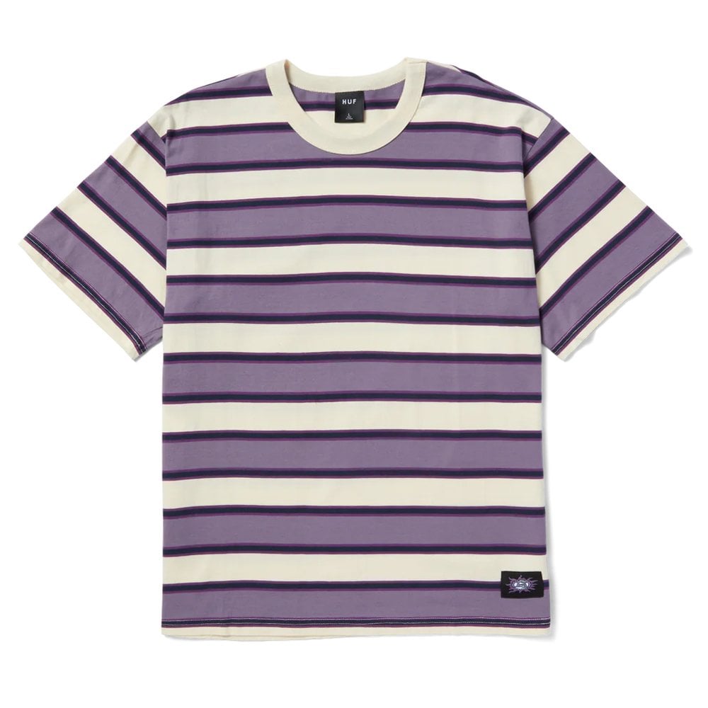 Terrace Striped T-Shirt - Dust Purple