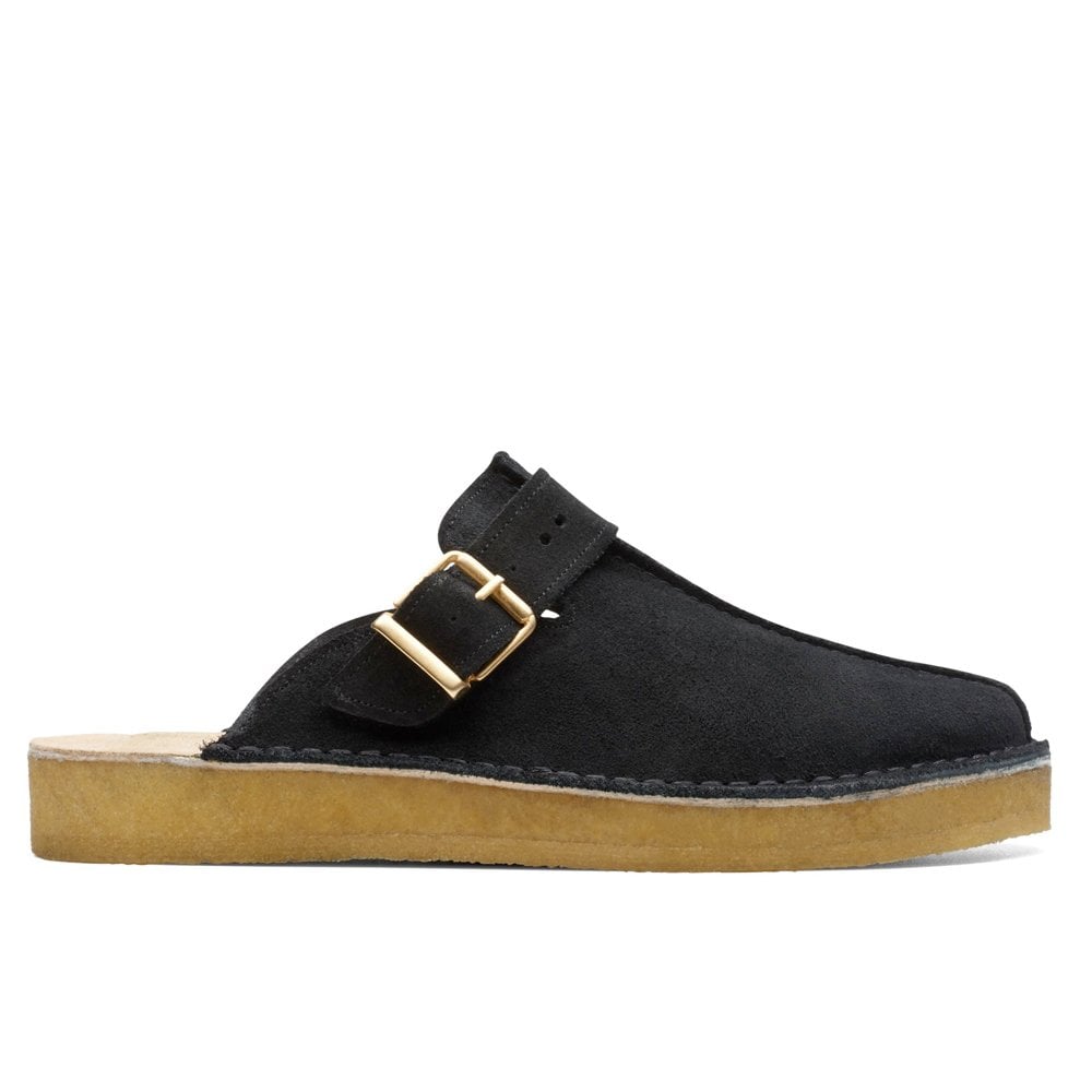 Trek Mule - Black Suede