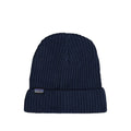 Fisherman's Rolled Beanie - Navy Blue
