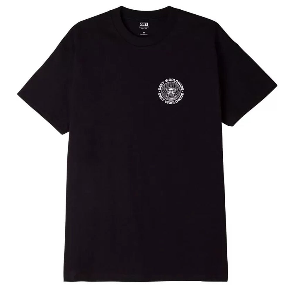 Worldwide Globe T-Shirt - Black