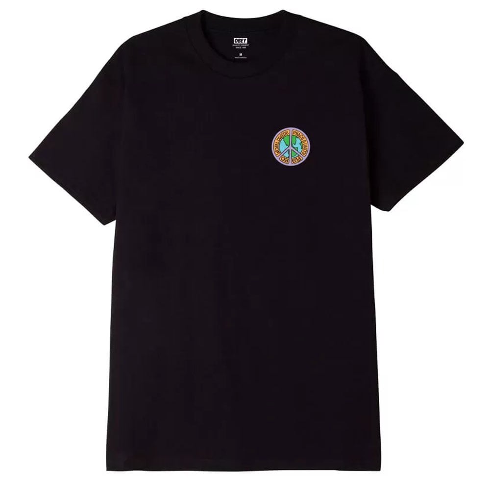 Peace And Unity T-Shirt - Black