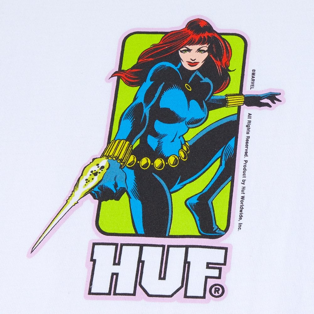 Black Widow T-Shirt - White