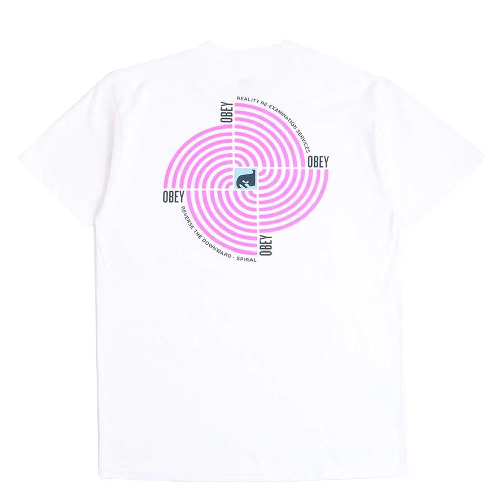 Downward Spiral T-Shirt - White
