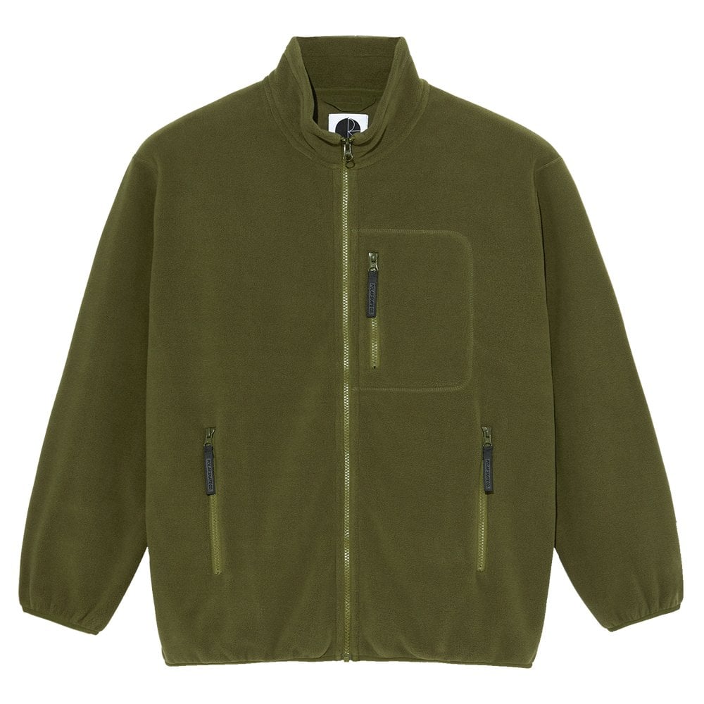 Basic Fleece Jacket - Army Green