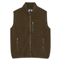 Basic Fleece Vest - Brown