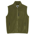 Basic Fleece Vest - Army Green
