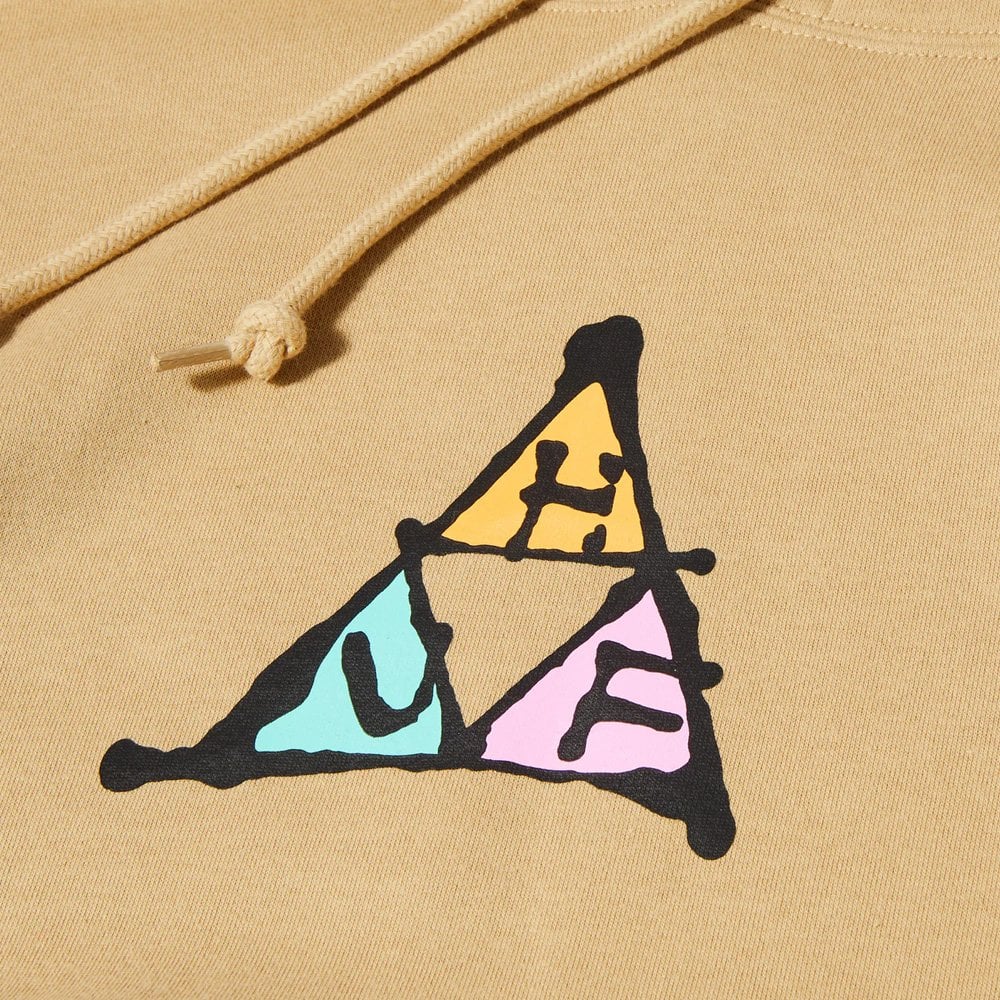 No-Fi Triple Triangle Pullover Hoodie - Oatmeal