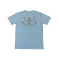 Bones Print T-Shirt - Pale Blue